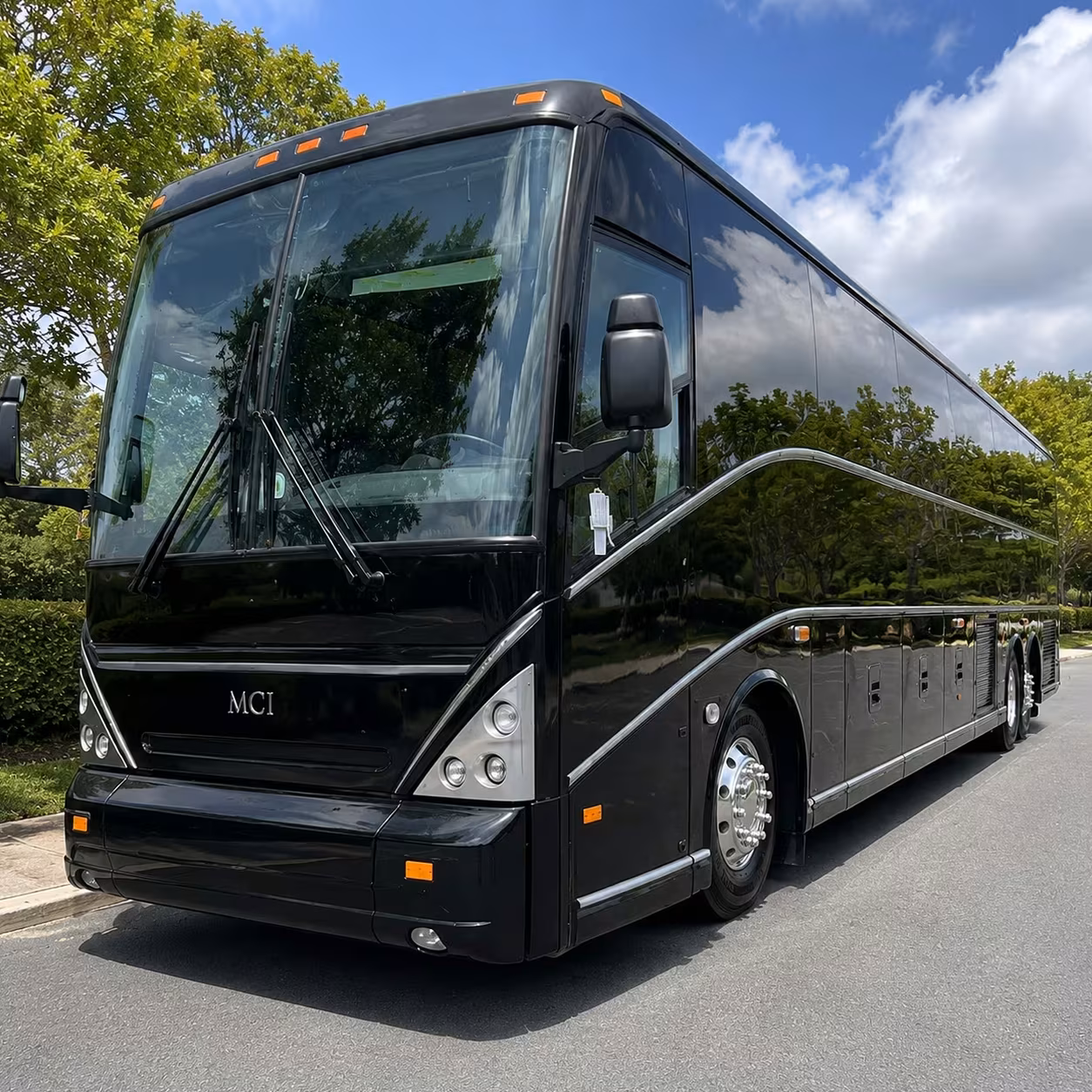 corporate event charter bus rentals in clovis and fresno county