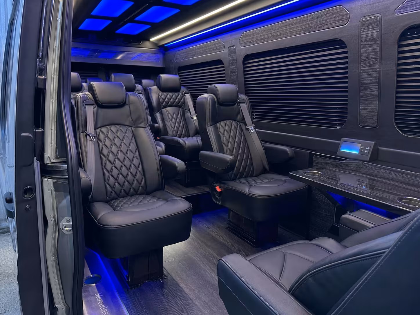sprinter van transportation for groups and events across clovis