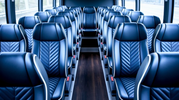 clovis 20 passenger minibus inside