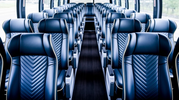 clovis 54 passenger charter bus rental