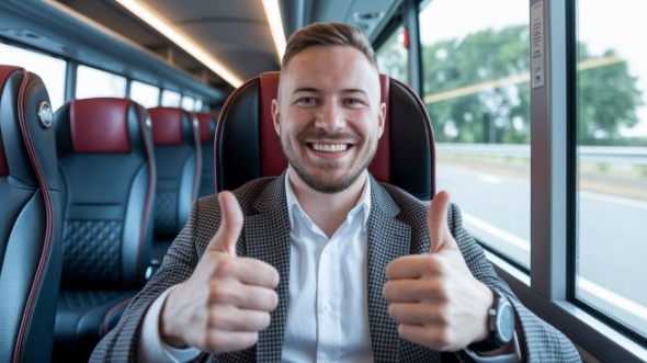 clovis corporate bus rental