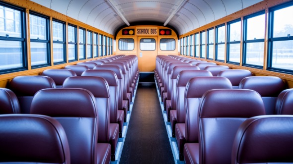 clovis school bus rental inside