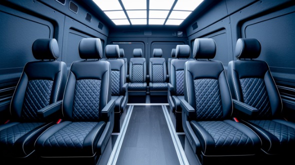 sprinter van with driver interior clovis